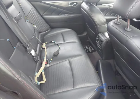 2018 Infiniti Q50 3.0T Red Sport 400 from USA, damaged, VIN JN1FV7AR9JM481607